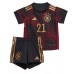 Tyskland Ilkay Gundogan #21 Replika Babykläder Borta matchkläder barn VM 2022 Korta ärmar (+ Korta byxor)